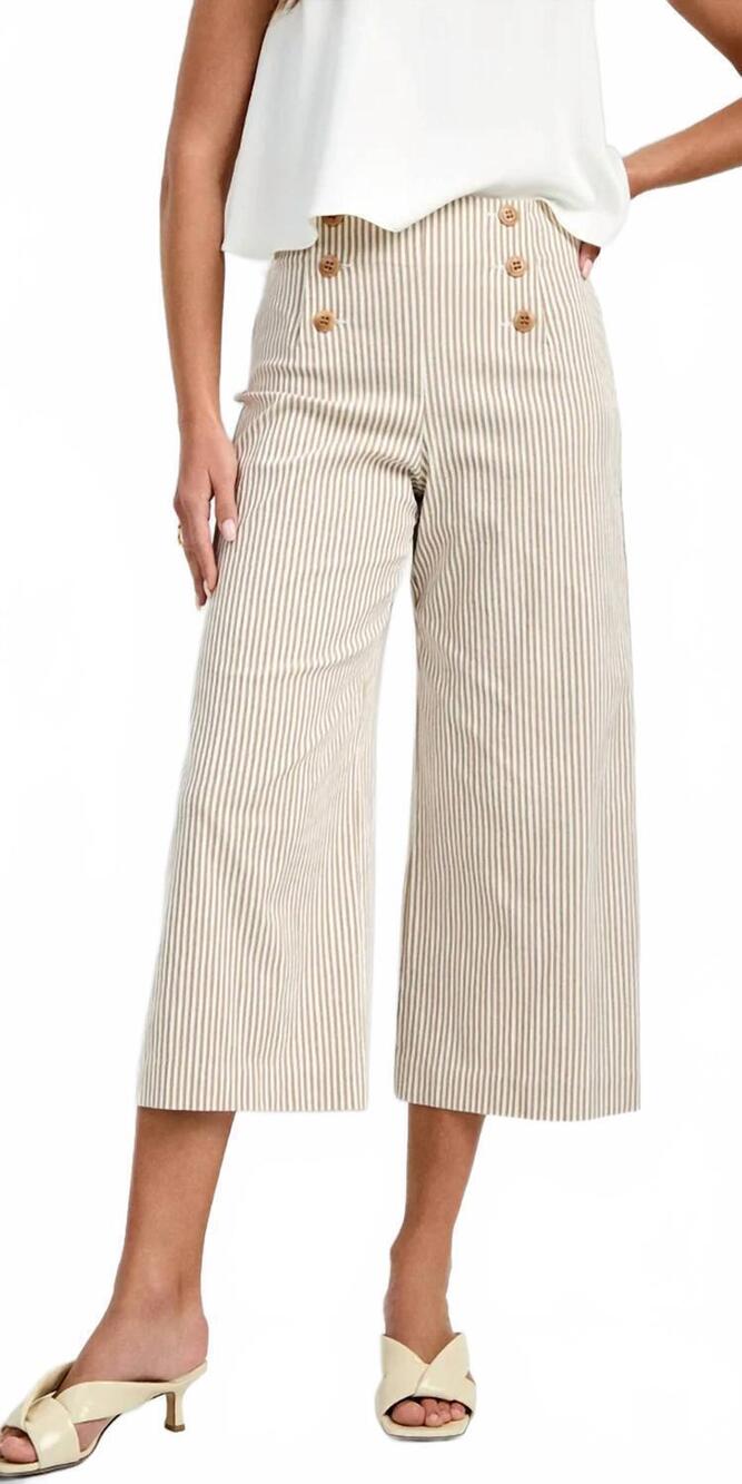 NEW TRINA TURK saltie 2 pant in beachy
